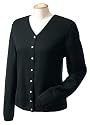 Devon & Jones Pink Ladies Everyday Cardigan Sweater. DP450W