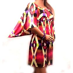 Bat Sleeve Dress