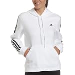 adidas Women's 3-Stripes Fleece Hoodie