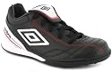 Boys Umbro Astro Turf Football Trainers. - Black/White/True Red - UK 10-5.5