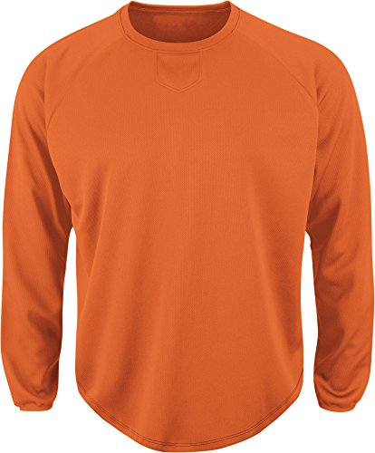 Majestic Mens Home Plate Tech Fleece Pullover