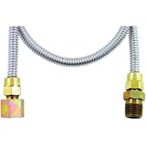 New DORMONT 20-3132-72 GAS DRYER & WATER HEATER FLEX-LINES (1/2" O.D.; 3/8" I.D.; 72" GAS DRYER, FIT