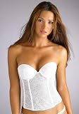 Vera Wang Trousseau low back bustier