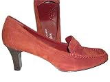 Anne Klein iFlex Garet Pumps Dark Red Suede 8