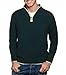 Wool Overs Men's Lambswool Glen Loch Zip Sweater