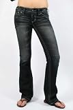 Affliction Black Premium - Womens Jade Clean Flap Jeans In Journey