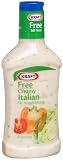 Kraft Free Creamy Italian Fat Free Dressing, 16-Ounce Plastic Bottles (Pack of 6)
