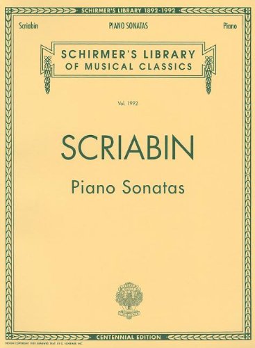 PIANO SONATAS                CENTENNIAL EDITION (Schirmer's Library of Musical Classics)