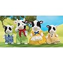 Sylvanian Families Friesian Cow Family
