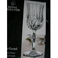 Royal Doulton Roma Crystal Set of 4 Liqueur/sherry Glasses 8cl New in Box