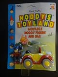 Vintage Enid Blytons 'Noddy's Toyland' movable Noddy figure and car (1992)IMAGE
