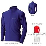 モンベル(montbell) WIC.サイクール ロングスリーブ ジップシャツ Men's WT(ホワイト) L 1130260