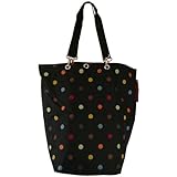 Polka Dot Black Large City Totebag or City Shopper ~ Reisenthel, Germany