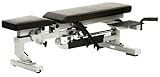 York Barbell FTS Multi-Function Bench with Wheels - Silver