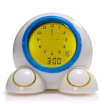 American Innovative Teach Me Time Talking Alarm Clock and Nightlight