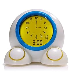 American Innovative Teach Me Time Talking Alarm Clock and Nightlight