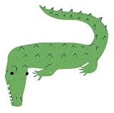Wall Hugs Alligator Wall Decal