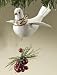 Better Homes & Gardens Woodland Peace Dove With Holly Christmas Ornament