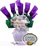 Ferrero Rocher Roses in Pastel Ginger Jar