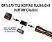 Klenk DA76570 Telescoping lighted magnetic pickup tool, flashlight, extends to 20