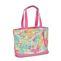 High Sierra Shelby Tote, Butterflies/Pink Lemonade, 16x14x5-Inch
