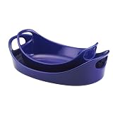 Rachael Ray Bubble and Browns 1-Quart and 1.5-Quart Oval Baker Stoneware Sets