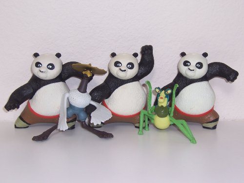 Kung Fu Panda: Group of McDonalds Toys