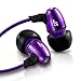 JLab JBuds J5M Metal Earbuds Style Headphones (Prism Purple / Black) (Discontinued by Manufacturer)