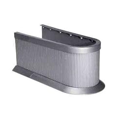 Fackelmann 61546 Siphonabdeckung silber