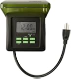 Woods 50015 Outdoor 7-Day Heavy Duty Digital Outlet Programmable Timer