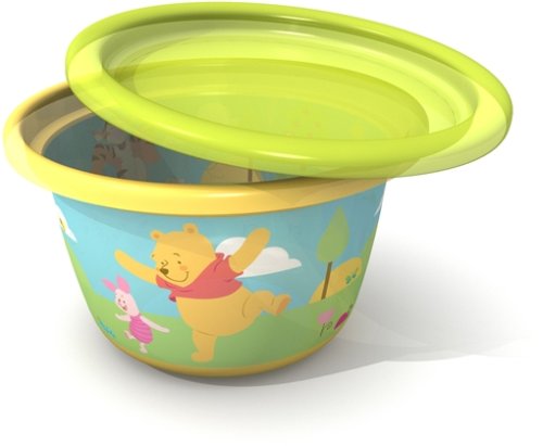 Childrens Toyshop  Toys : The First Years 3 Winnie The Pooh Sava Semi Disposable Toddler Snack Bowls