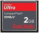 SanDisk Ultra Compact Flash 2GB Card (SDCFH-002G-A11) (Retail Package)