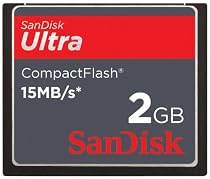SanDisk Ultra Compact Flash 2GB Card (SDCFH-002G-A11) (Retail Package)