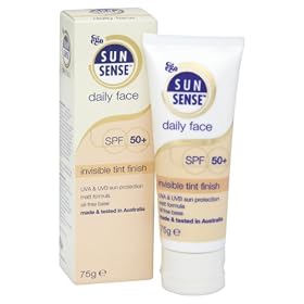 SunSense Daily Face Sunscreen SPF50+ Invisible Tint Finish 75g