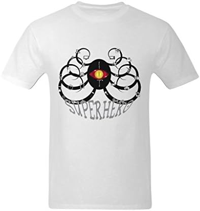 FantasyArtic Men's Wise Octopus Gain Information Animal Printed T-Shirt - Funny Sayings Tshirts US Size 2XL