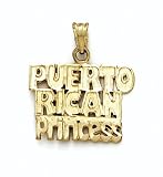 14K 'Puerto Rican Princs' Pend - GH14331
