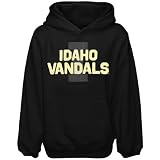 NCAA Champion Idaho Vandals Youth Black Powerblend Hoody Sweatshirt