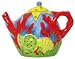 Ceramic Pottery Marine Life Reef Teapot 6.5"H