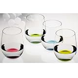 Riedel Happy 'O' Stemless Wine Glasses (Set of 4