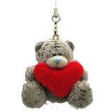 2″ Plush Me to You Bear Mobile Charm with Heart