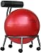 Isokinetics Fitness Ball Chair - with Red 52cm Ball and a Pump