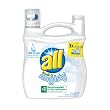 All Small & Mighty Triple Concentrated Liquid Laundry Detergent, Free Clear, 96-Ounce Bottles (Pack of 4)