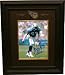 Keith Bulluck Autographed/Hand Signed Tennessee Titans 8x10 Photo Custom Framed Titans Logo