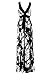 G2 Chic Women's Printed Multicolor Maxi Dress