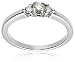 14k White or Yellow Gold 3-Stone Round Diamond Ring (1/4 cttw, J-K Color, I2-I3 Clarity)