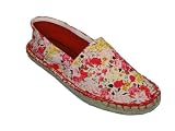 Style Cushy Flat Canavas Color Red Pink
