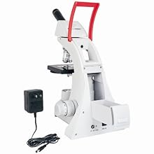 Ken-A-Vision T-19011C Comprehensive Scope 2 with Cordless Monocular Compound Microscope, 10× Eyepiece