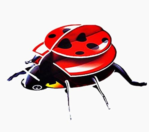 3D Assembly Cardboard Puzzle for Child,Educational Toys,3 Pieces a set(Insect Pattern)