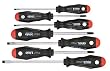 Felo 0715722134 Set of 7 Slotted, Phillips, & Pozidriv Screwdrivers, 500 Series