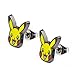 Women's Stainless Steel Pokemon Pikachu Head Stud Earrings